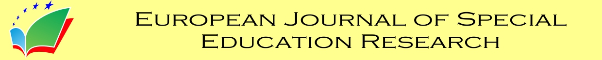 European Journal of Special Education Research